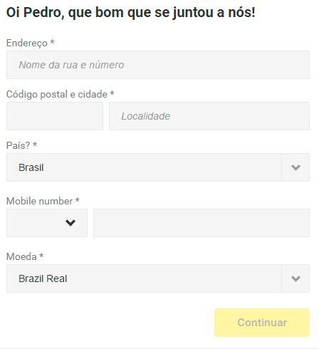 Unibet registar uma conta de dinheiro real