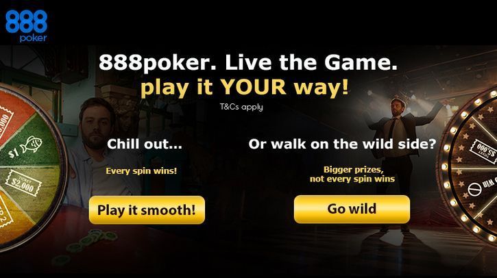 O que é a Roda da Fortuna na sala de Poker Poker 888